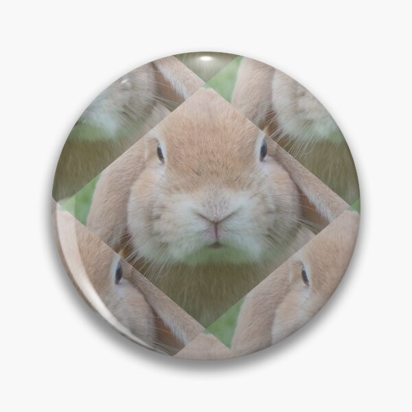 Item preview, Cute Bunny Pattern Pillow designed and sold by Pillow-Country.