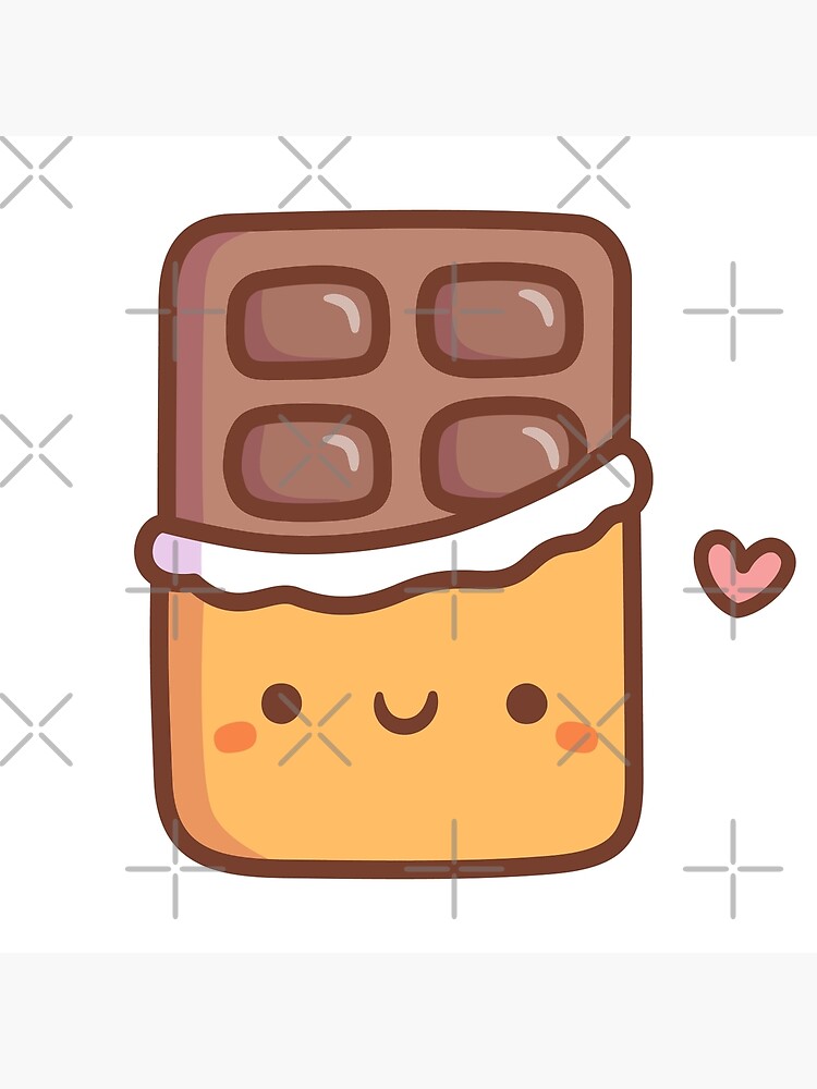 How to Draw a Cute Chocolate Bar Easy - YouTube