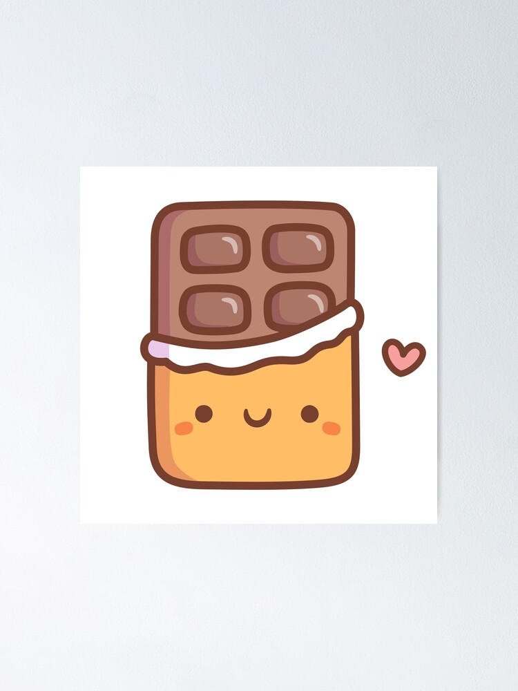 A cute bars chocolate of stack Royalty Free Vector Image
