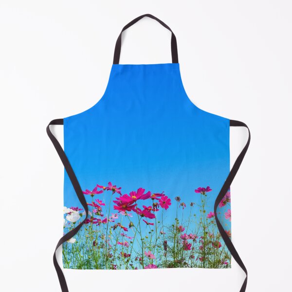 Item preview, Cosmos flowers blue sky designed and sold by Miss Sparkle.