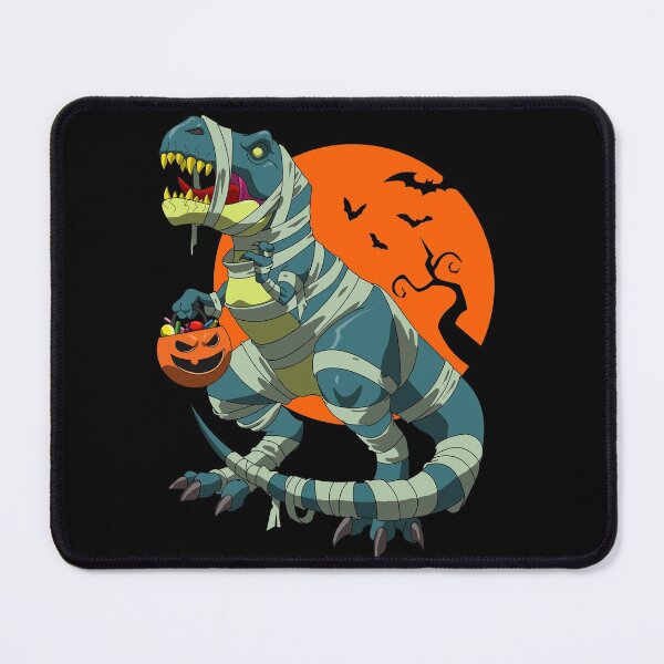 Item preview, Halloween Dinosaur T Rex Mummy Pumpkin designed and sold by thegreatunfound.