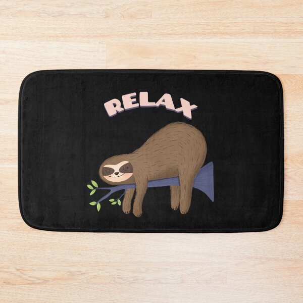 Item preview, Relax sloth tee design designed and sold by lach3.