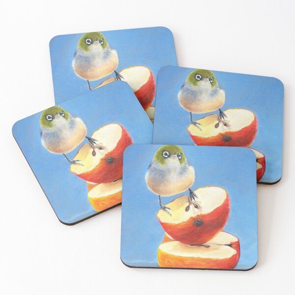 Item preview, Wax Eye on Apples designed and sold by wildanbreth0118.