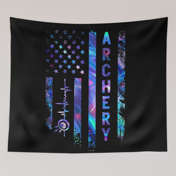 Item preview, Archery American Flag Color designed and sold by Landesign.