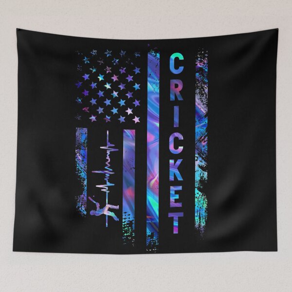 Item preview, Cricket American Flag Color designed and sold by Landesign.