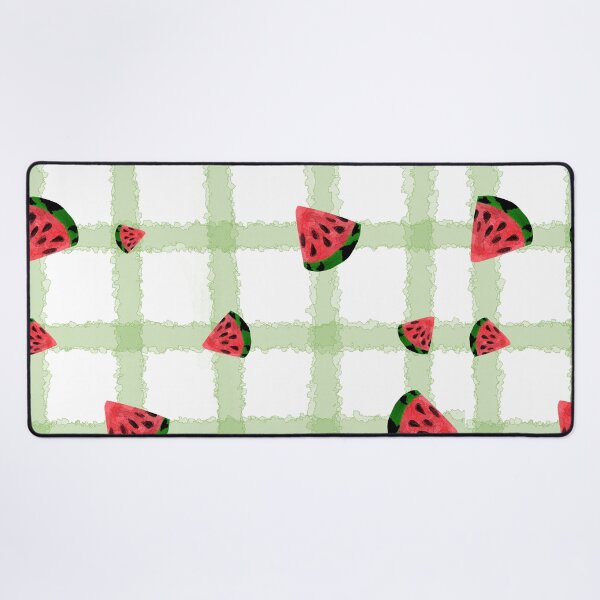 Item preview, Watermelon green checkered pattern designed and sold by Kristoffersson.
