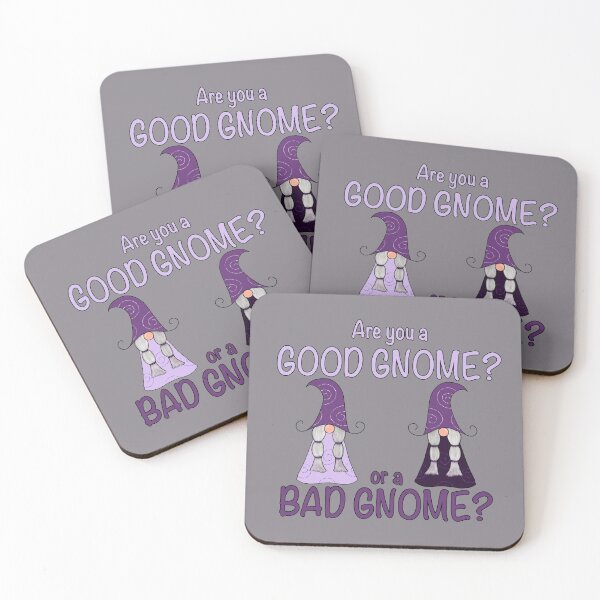 Item preview, Are you a good gnome or a bad gnome? Cute gnome witches designed and sold by NadyaCC.