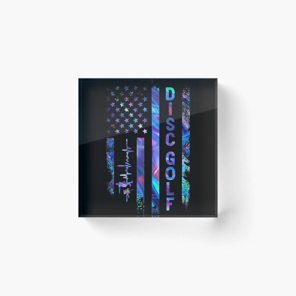 Item preview, Disc Golf American Flag Color designed and sold by Landesign.