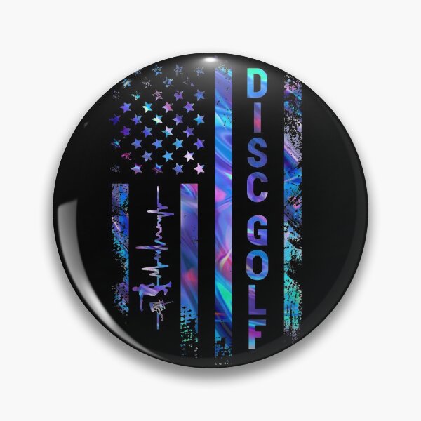 Item preview, Disc Golf American Flag Color designed and sold by Landesign.