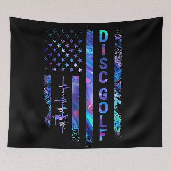 Item preview, Disc Golf American Flag Color designed and sold by Landesign.