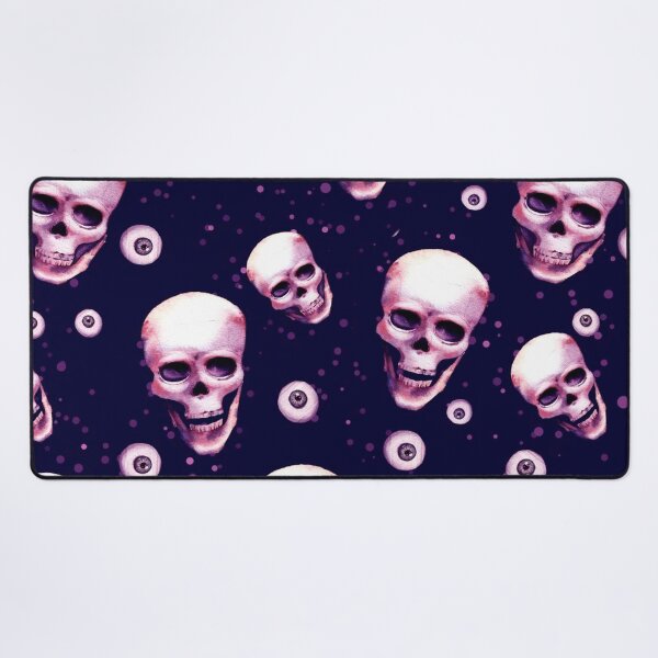 Item preview, skull spooky pattern designed and sold by haroulita.