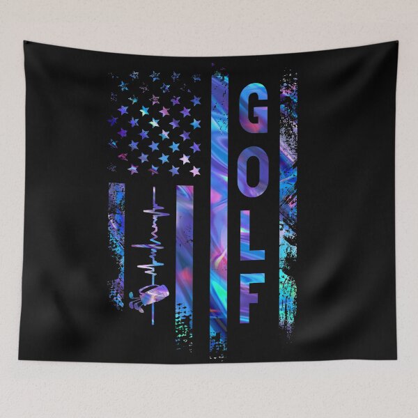 Item preview, Golf American Flag Color designed and sold by Landesign.