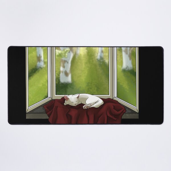 Item preview, Sleeping beauty white cat designed and sold by Kristoffersson.