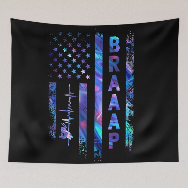Item preview, Snowmobile American Flag Color designed and sold by Landesign.