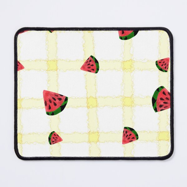 Item preview, Watermelon orange checkered pattern designed and sold by Kristoffersson.