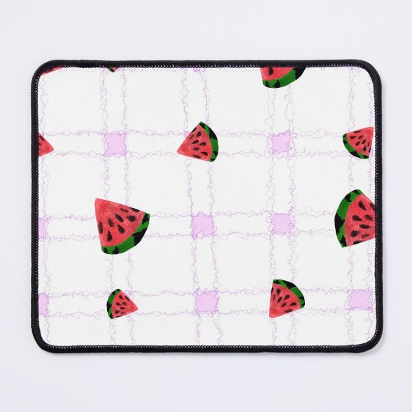 Item preview, Watermelon purple checkered pattern designed and sold by Kristoffersson.