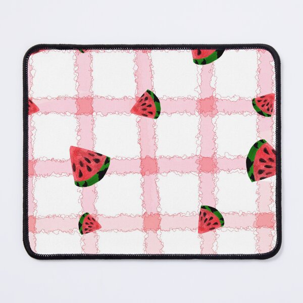 Item preview, Watermelon red checkered pattern designed and sold by Kristoffersson.