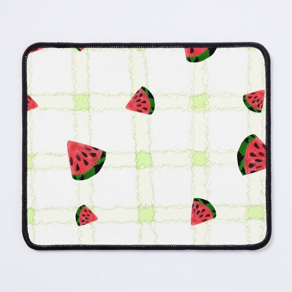 Item preview, Watermelon green checkered pattern designed and sold by Kristoffersson.