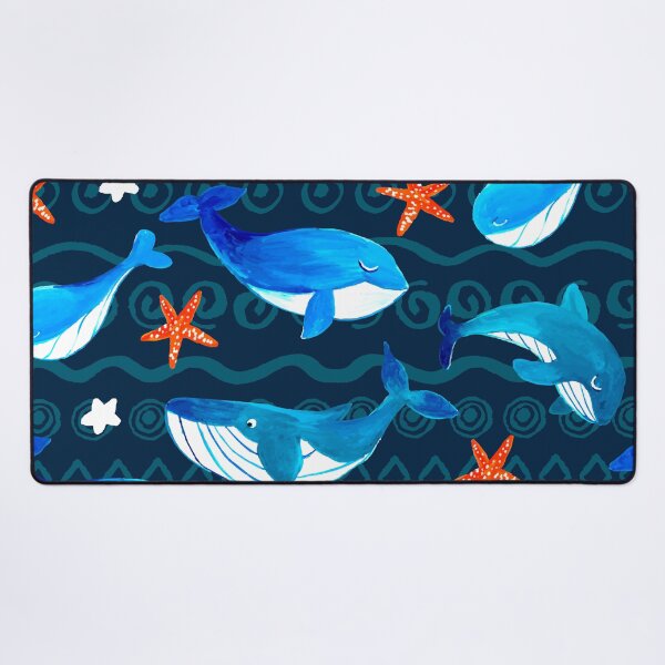 Item preview, blue whales designed and sold by haroulita.