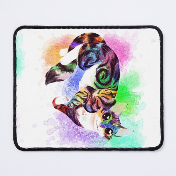 Item preview, Watercolour splash tabby cat designed and sold by Kristoffersson.