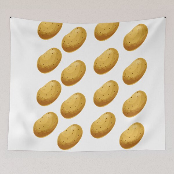 Item preview, Cute Sweet Potato Spud Essential sticker designed and sold by Dragsma ⭐⭐⭐⭐⭐.