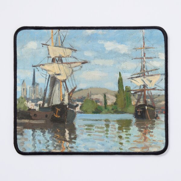 Item preview, Ships Riding On The Seine At Rouen designed and sold by PaintedDreams96.