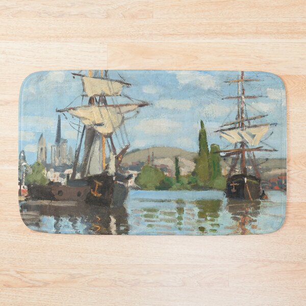 Item preview, Ships Riding On The Seine At Rouen designed and sold by PaintedDreams96.
