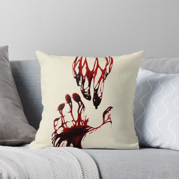 Item preview, Bloody Silhouettes of Hands Reaching Out to Each Other designed and sold by Phantasmal-2-do.