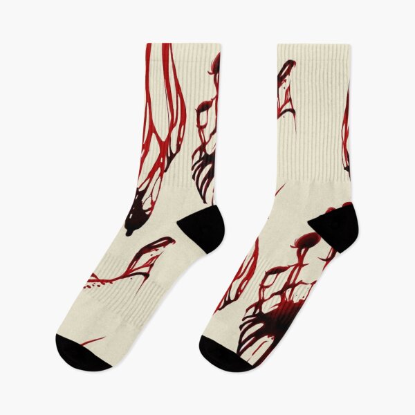 Item preview, Bloody Silhouettes of Hands Reaching Out to Each Other designed and sold by Phantasmal-2-do.