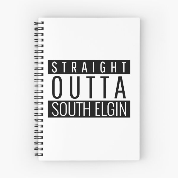 Item preview, Straight Outta South Elgin Illinois  designed and sold by Teelogic.