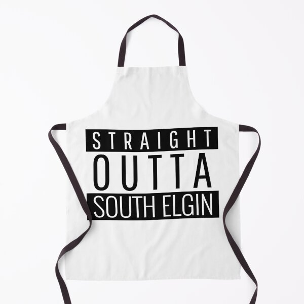 Item preview, Straight Outta South Elgin Illinois designed and sold by Teelogic.