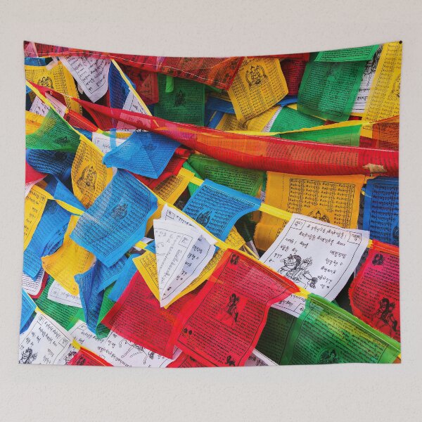 Item preview, Tibetan prayer flags designed and sold by Ulysse Pixel.