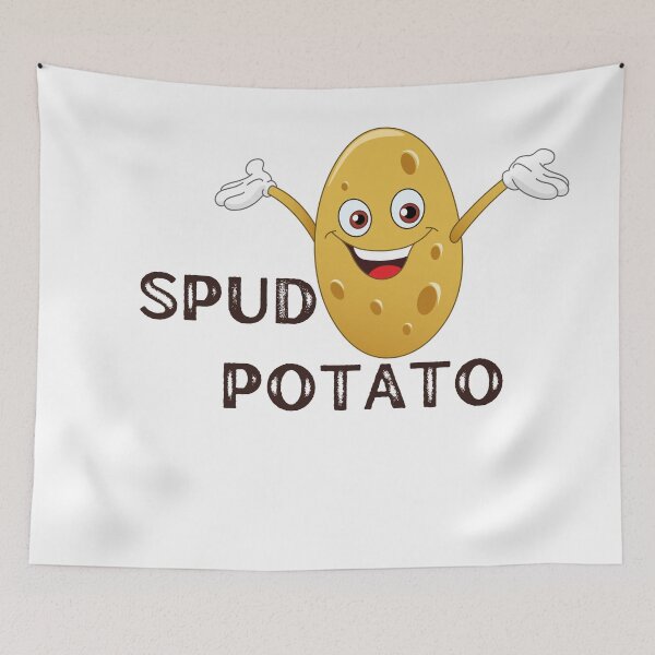 Item preview, Cute Sweet Potato Spud Essential sticker designed and sold by Dragsma ⭐⭐⭐⭐⭐.