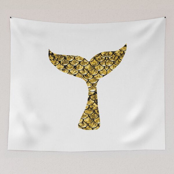 Item preview, Mermaid Tail - Gold designed and sold by maryedenoa.