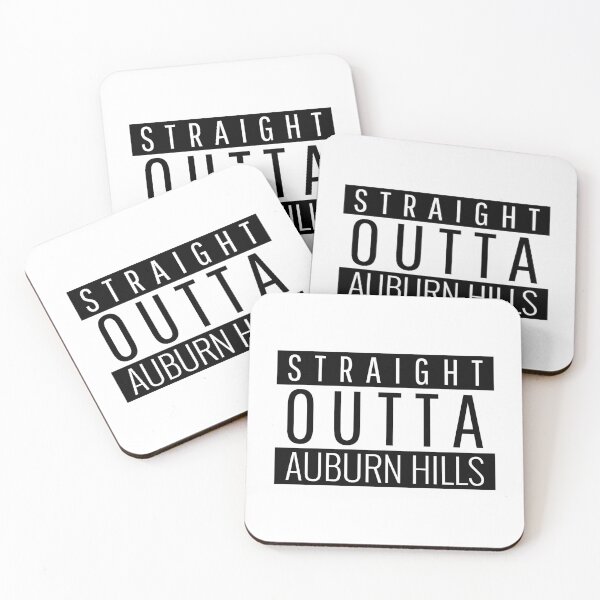 Item preview, Straight Outta Auburn Hills Michigan  designed and sold by Teelogic.