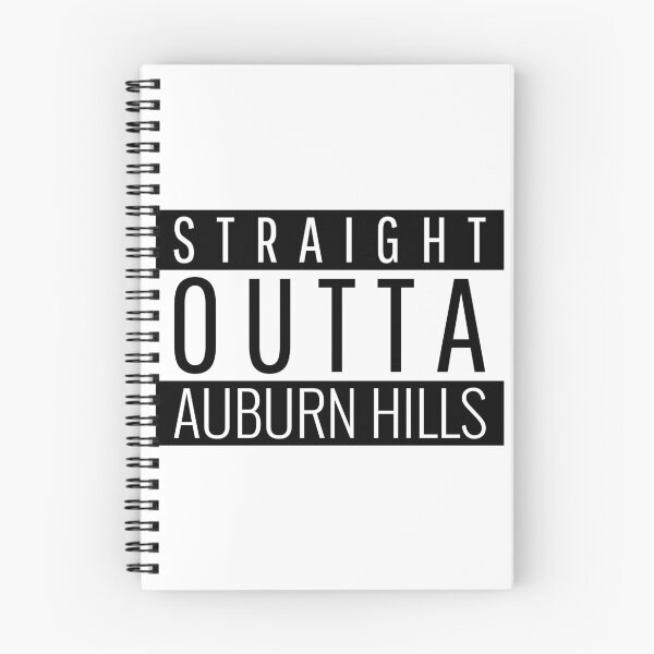 Item preview, Straight Outta Auburn Hills Michigan  designed and sold by Teelogic.