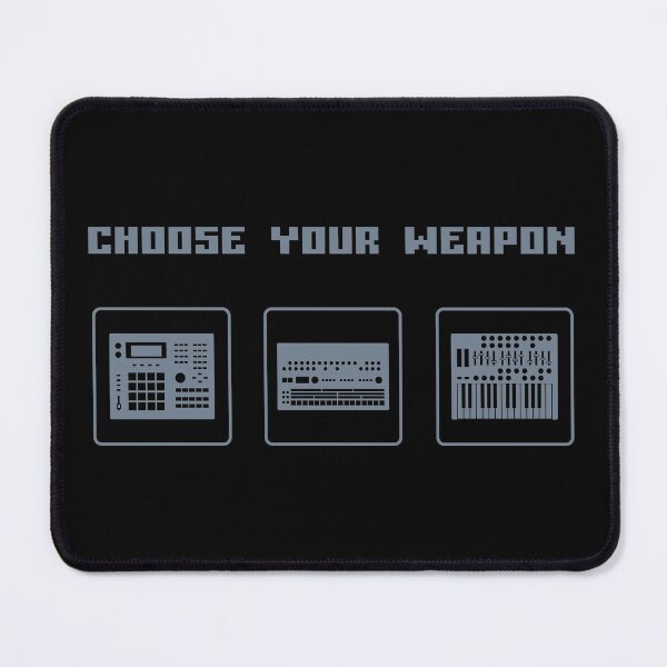 Item preview, Choose Your Weapon Drum Machine and Synth Selector for Electronic Musician designed and sold by AtomicMalibu.