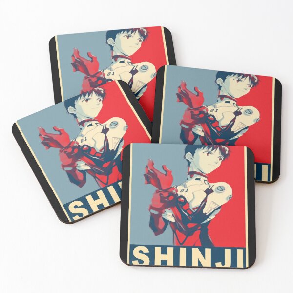 Item preview, shinji holding a mug designed and sold by INTERCONNECTE.
