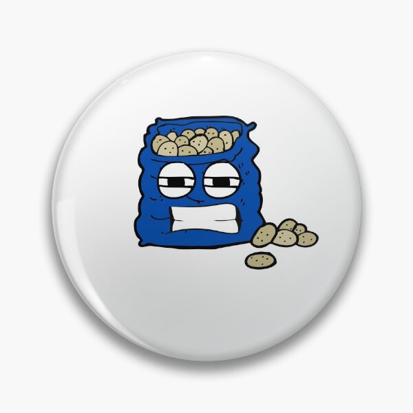 Item preview, Cute Sweet Potato Spud Essential sticker designed and sold by Dragsma ⭐⭐⭐⭐⭐.