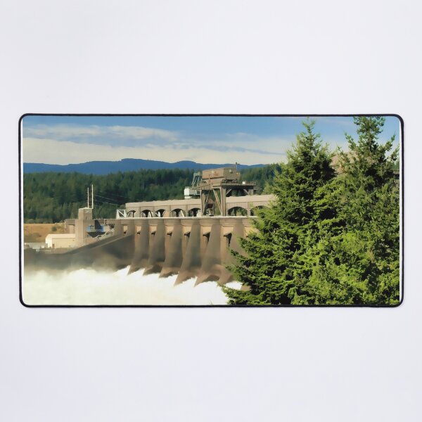 Item preview, Bonneville Dam Generating Electricity in Oregon designed and sold by Alaskandreamer.