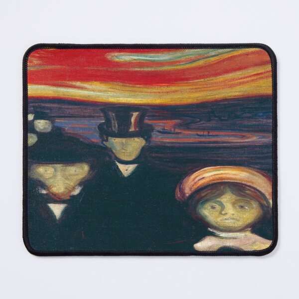 Item preview, Edvard Munch - Anxiety ,1894 designed and sold by kinsley45.