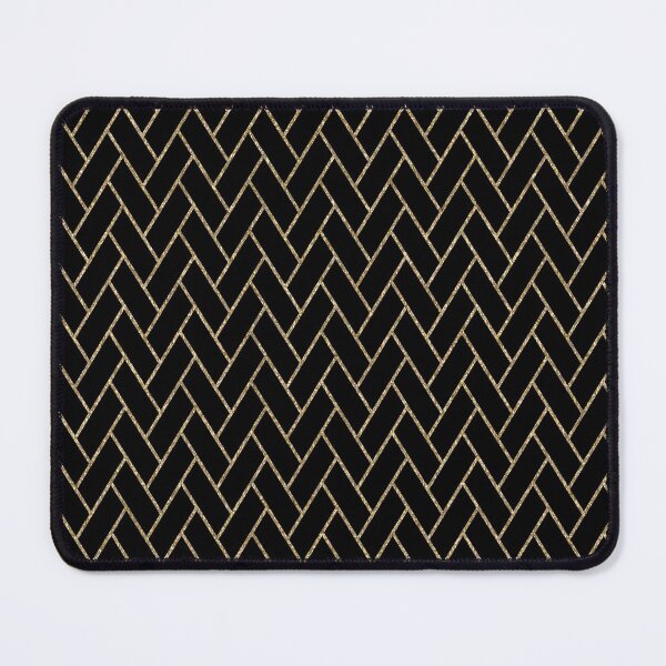 Item preview, black gold minimal pattern designed and sold by haroulita.