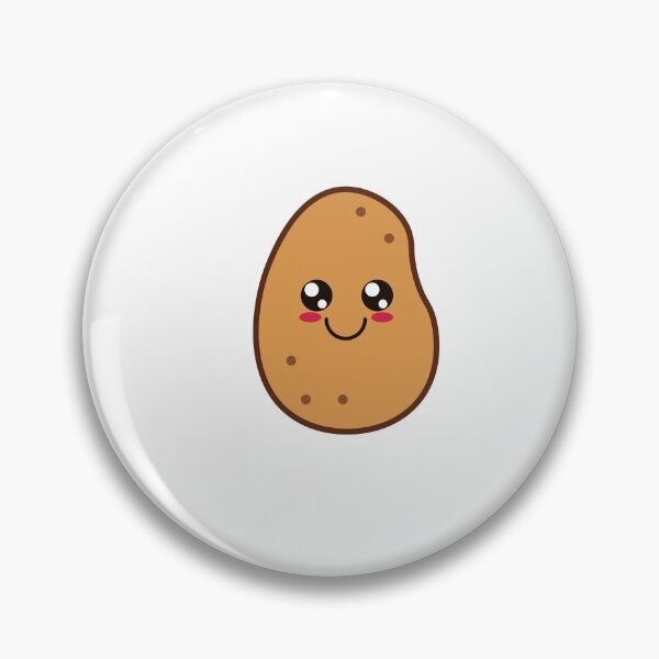 Item preview, Cute Sweet Potato Spud Essential sticker designed and sold by Dragsma ⭐⭐⭐⭐⭐.