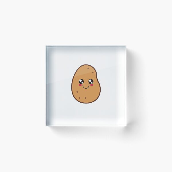 Item preview, Cute Sweet Potato Spud Essential sticker designed and sold by Dragsma ⭐⭐⭐⭐⭐.