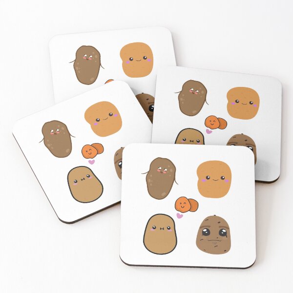 Item preview, Cute Sweet Potato Spud Essential sticker designed and sold by Dragsma ⭐⭐⭐⭐⭐.