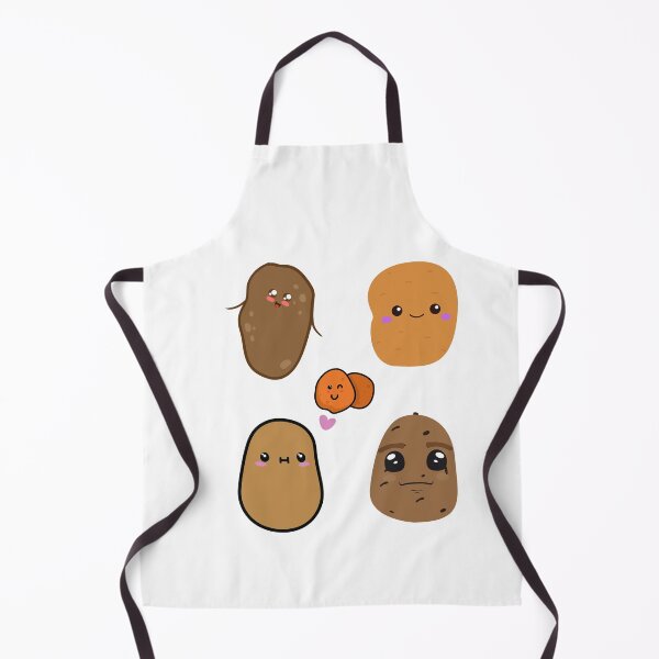 Item preview, Cute Sweet Potato Spud Essential sticker designed and sold by Dragsma ⭐⭐⭐⭐⭐.