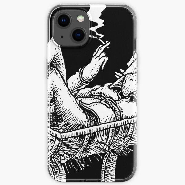 Elf in a manger iPhone Soft Case