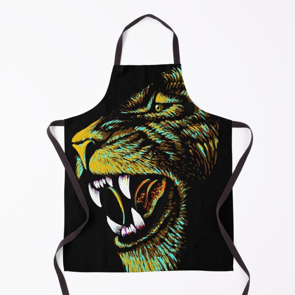 Item preview, Artistic Lion Head - Lion Drawing designed and sold by BigWildKiwi.