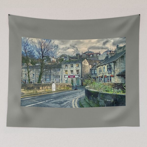 Item preview, Hollowgate Bridge Holmfirth designed and sold by Alisonchambers2.