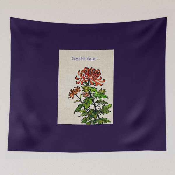 Item preview, Chrysanthemum flower. designed and sold by Ignaciaarts.